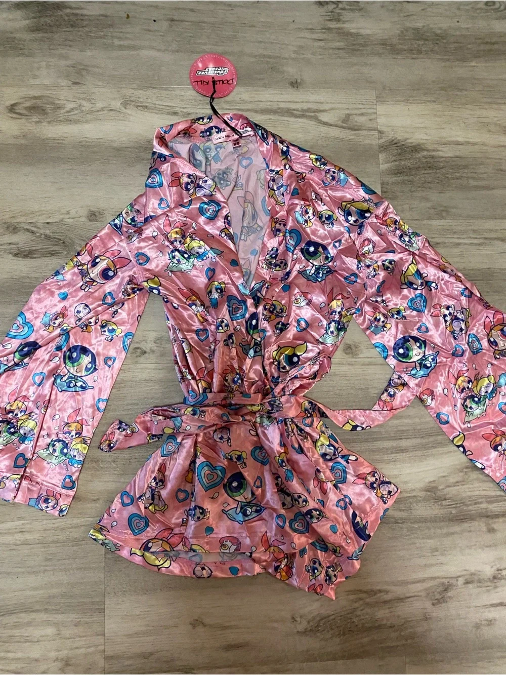 Dolls Kill satin kimono